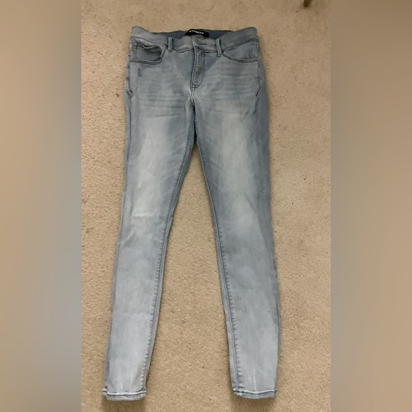 Express Denim - Express Mid Rise Stretch + Jeans. Sz 10